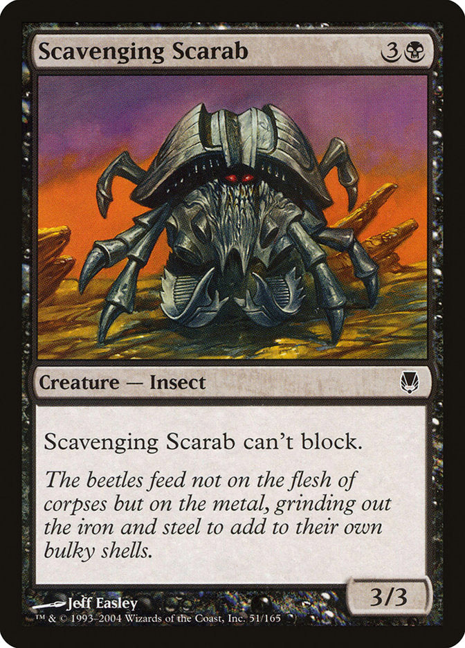 Scavenging Scarab [Darksteel] | Exor Games Dartmouth