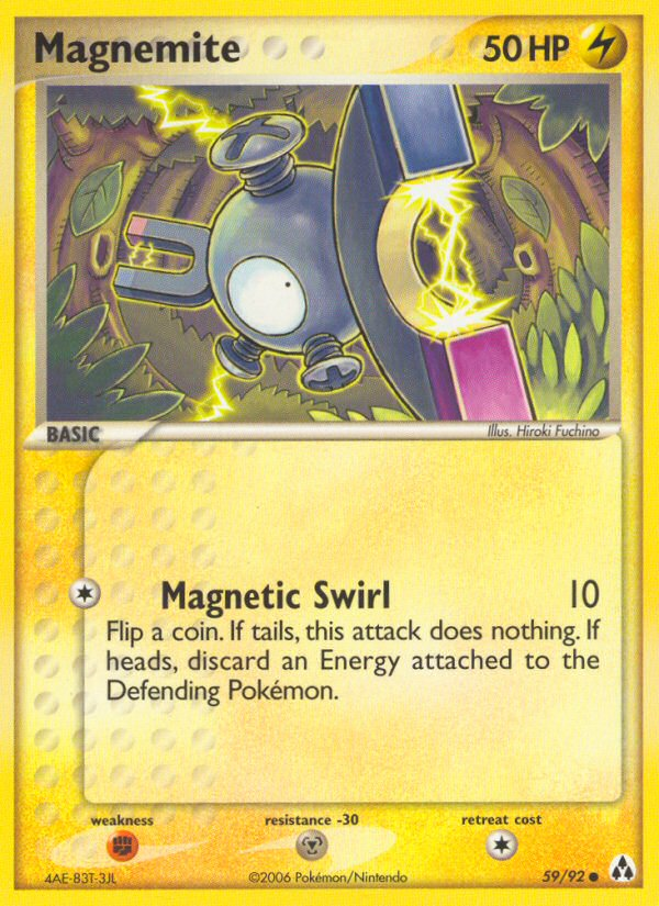 Magnemite (59/92) [EX: Legend Maker] | Exor Games Dartmouth