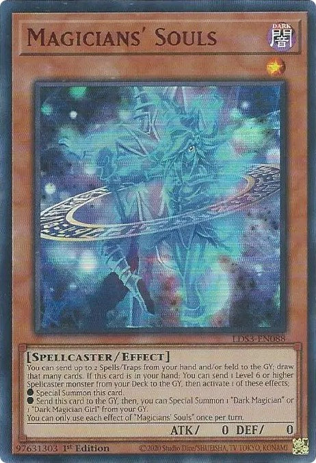 Magicians' Souls (Red) [LDS3-EN088] Ultra Rare | Exor Games Dartmouth