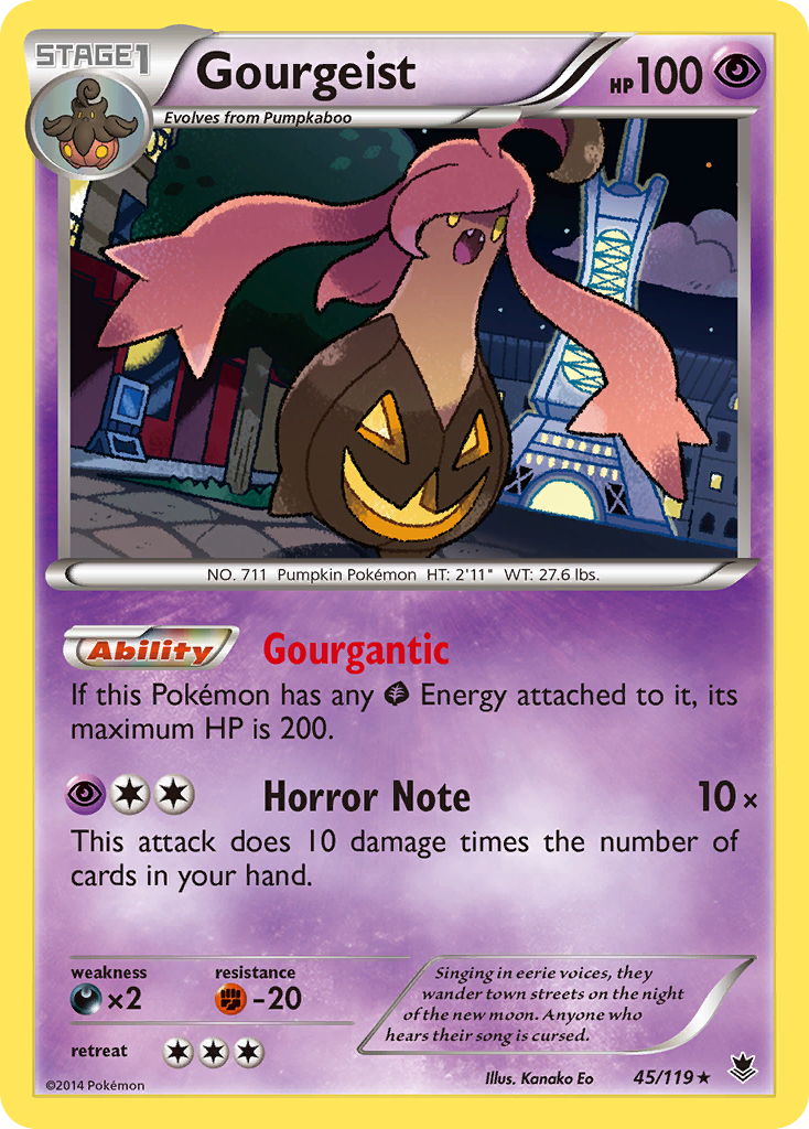 Gourgeist (45/119) [XY: Phantom Forces] | Exor Games Dartmouth