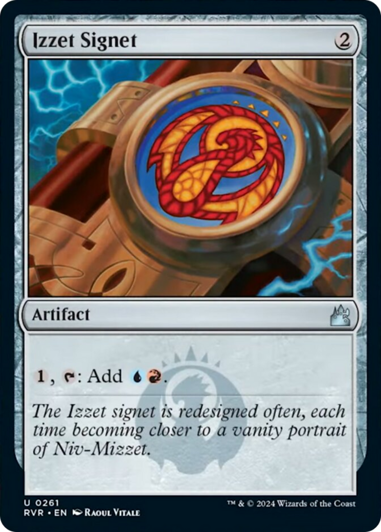 Izzet Signet [Ravnica Remastered] | Exor Games Dartmouth