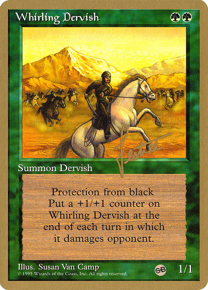 Whirling Dervish (Bertrand Lestree) (SB) [Pro Tour Collector Set] | Exor Games Dartmouth