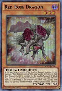 Red Rose Dragon (Green) [LDS2-EN108] Ultra Rare | Exor Games Dartmouth