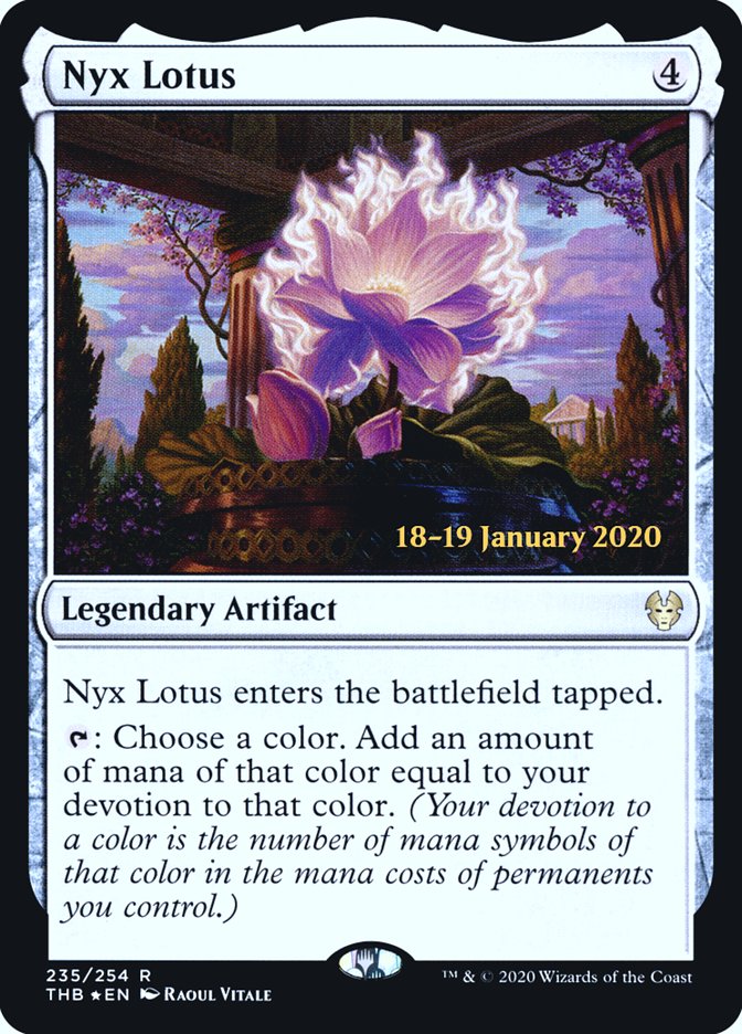 Nyx Lotus [Theros Beyond Death Prerelease Promos] | Exor Games Dartmouth