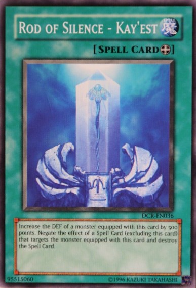 Rod of Silence - Kay'est [DCR-EN036] Common | Exor Games Dartmouth