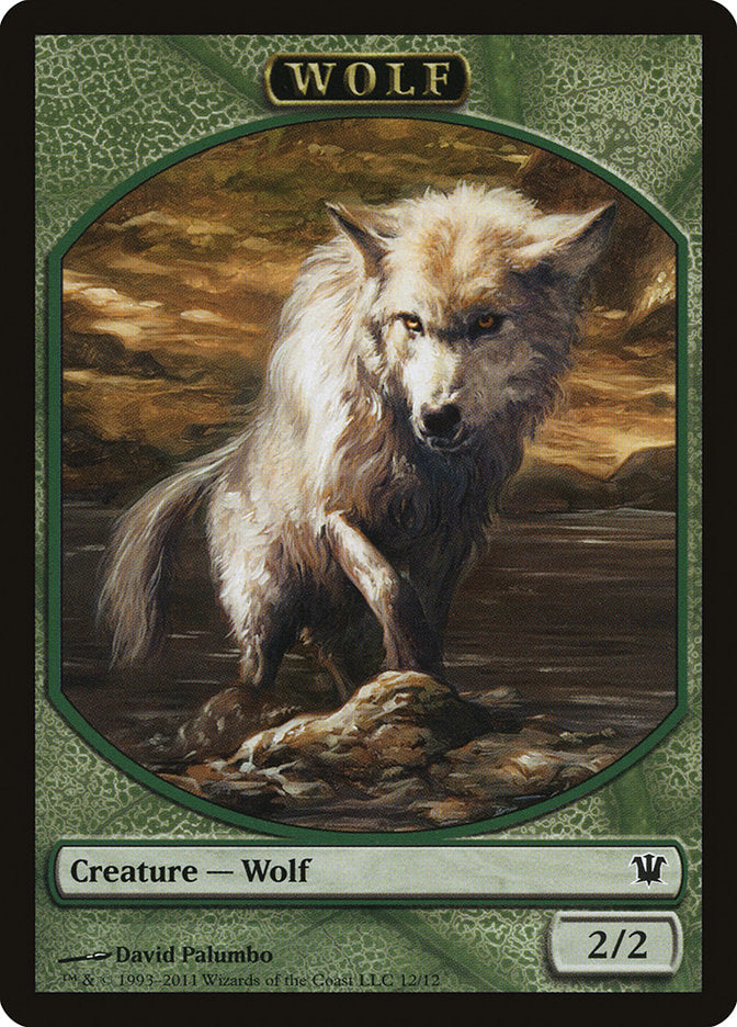 Wolf (12/12) [Innistrad Tokens] | Exor Games Dartmouth