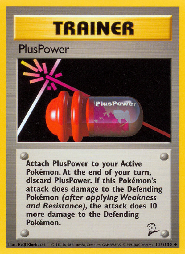 PlusPower (113/130) [Base Set 2] | Exor Games Dartmouth