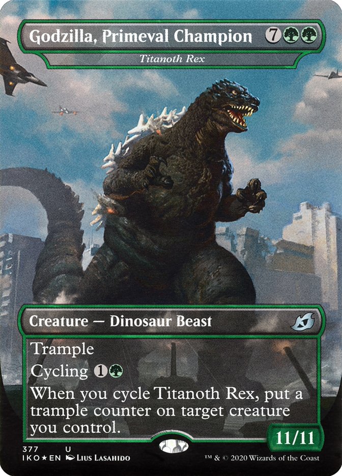 Titanoth Rex - Godzilla, Primeval Champion (Godzilla Series) [Ikoria: Lair of Behemoths] | Exor Games Dartmouth