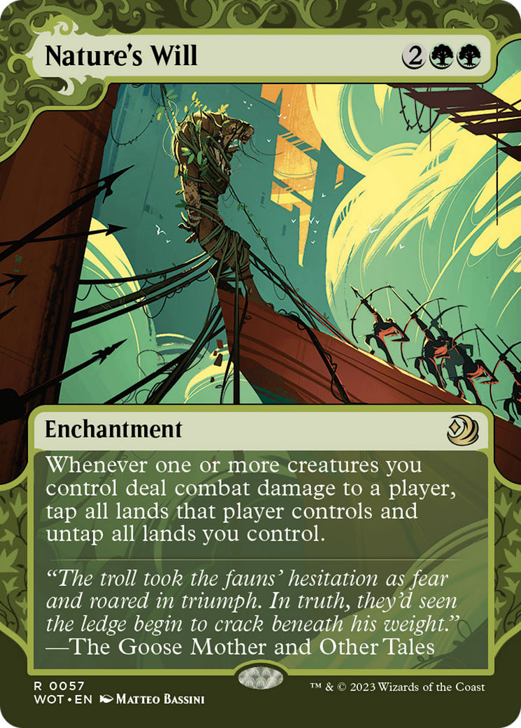 Nature's Will [Wilds of Eldraine: Enchanting Tales] | Exor Games Dartmouth