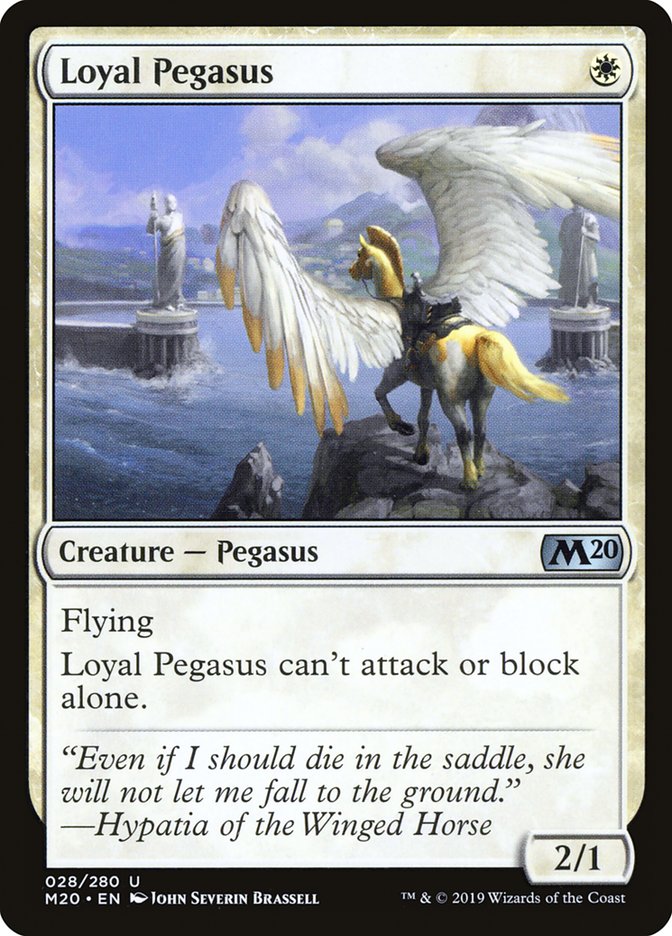 Loyal Pegasus [Core Set 2020] | Exor Games Dartmouth