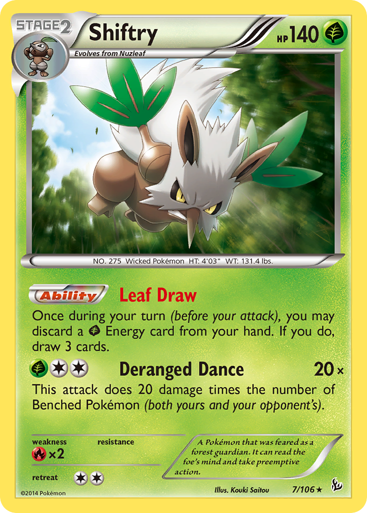 Shiftry (7/106) [XY: Flashfire] | Exor Games Dartmouth