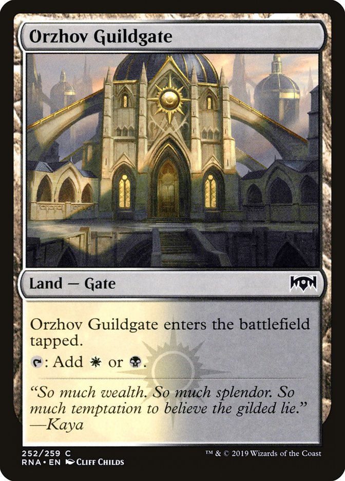 Orzhov Guildgate (252/259) [Ravnica Allegiance] | Exor Games Dartmouth