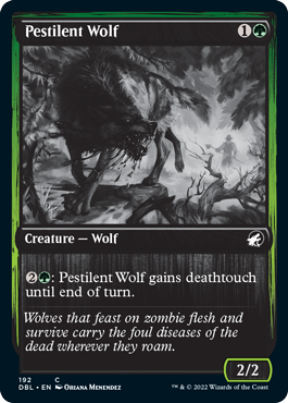 Pestilent Wolf [Innistrad: Double Feature] | Exor Games Dartmouth