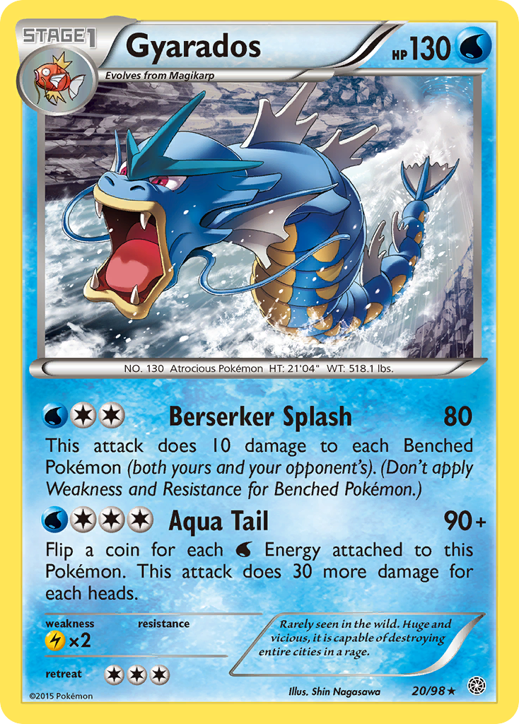 Gyarados (20/98) [XY: Ancient Origins] | Exor Games Dartmouth