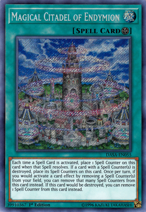 Magical Citadel of Endymion [DASA-EN055] Secret Rare | Exor Games Dartmouth