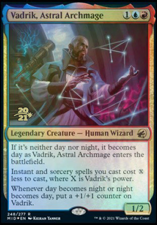 Vadrik, Astral Archmage [Innistrad: Midnight Hunt Prerelease Promos] | Exor Games Dartmouth