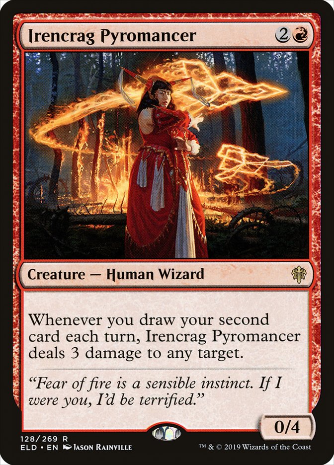 Irencrag Pyromancer [Throne of Eldraine] | Exor Games Dartmouth