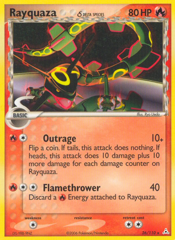 Rayquaza (26/110) (Delta Species) [EX: Holon Phantoms] | Exor Games Dartmouth