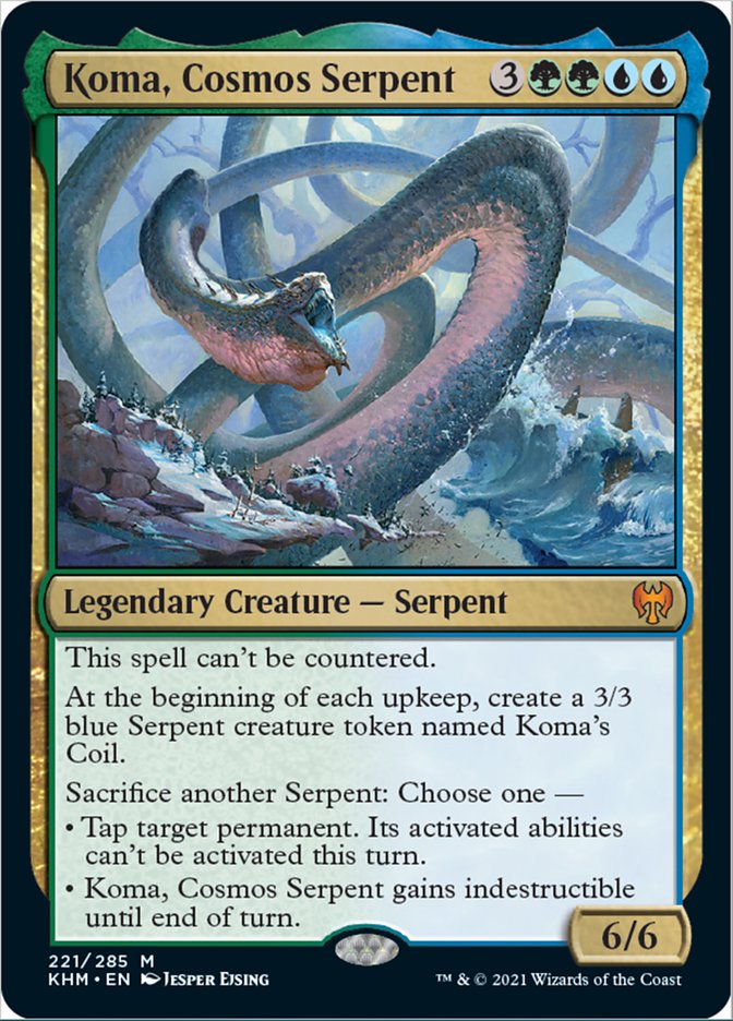 Koma, Cosmos Serpent [Kaldheim] | Exor Games Dartmouth