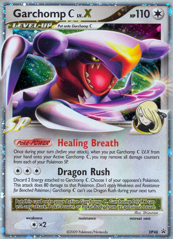 Garchomp C LV.X (DP46) [Diamond & Pearl: Black Star Promos] | Exor Games Dartmouth