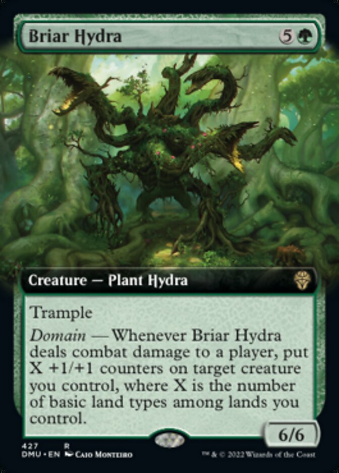 Briar Hydra (Extended Art) [Dominaria United] | Exor Games Dartmouth