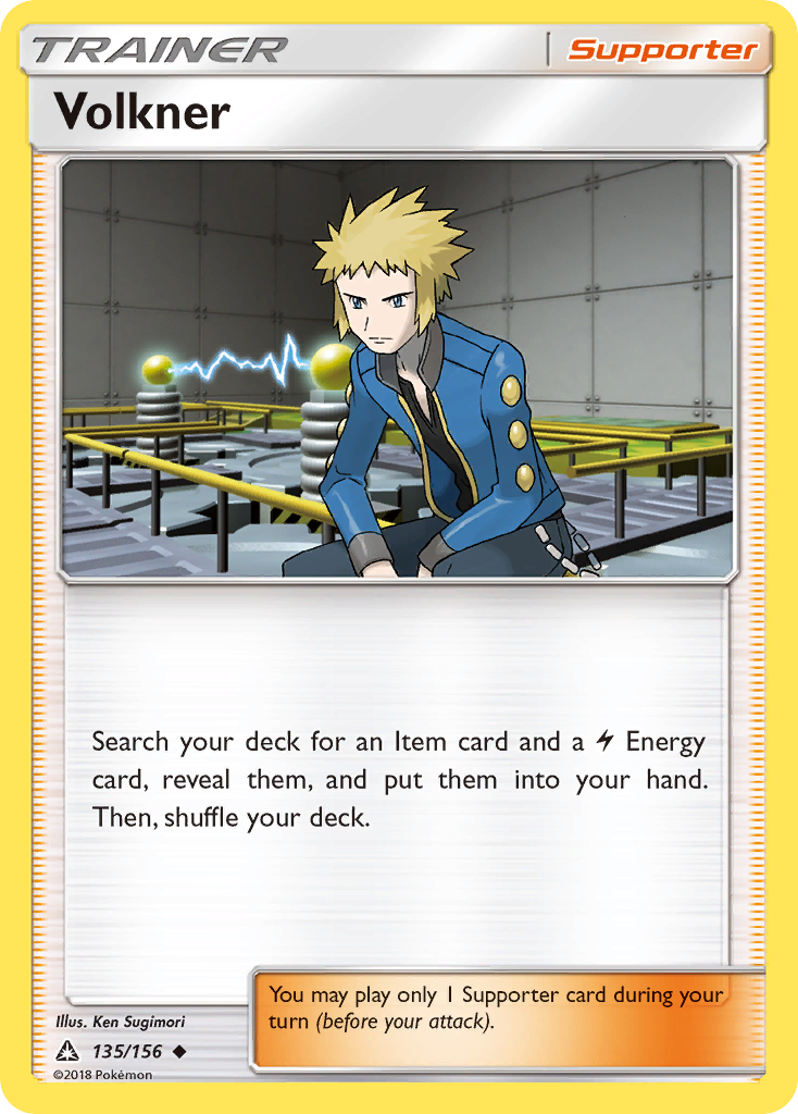 Volkner (135/156) [Sun & Moon: Ultra Prism] | Exor Games Dartmouth