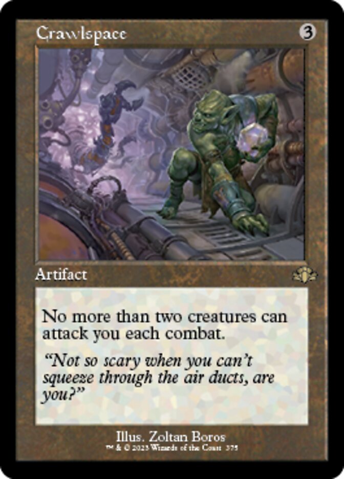 Crawlspace (Retro) [Dominaria Remastered] | Exor Games Dartmouth