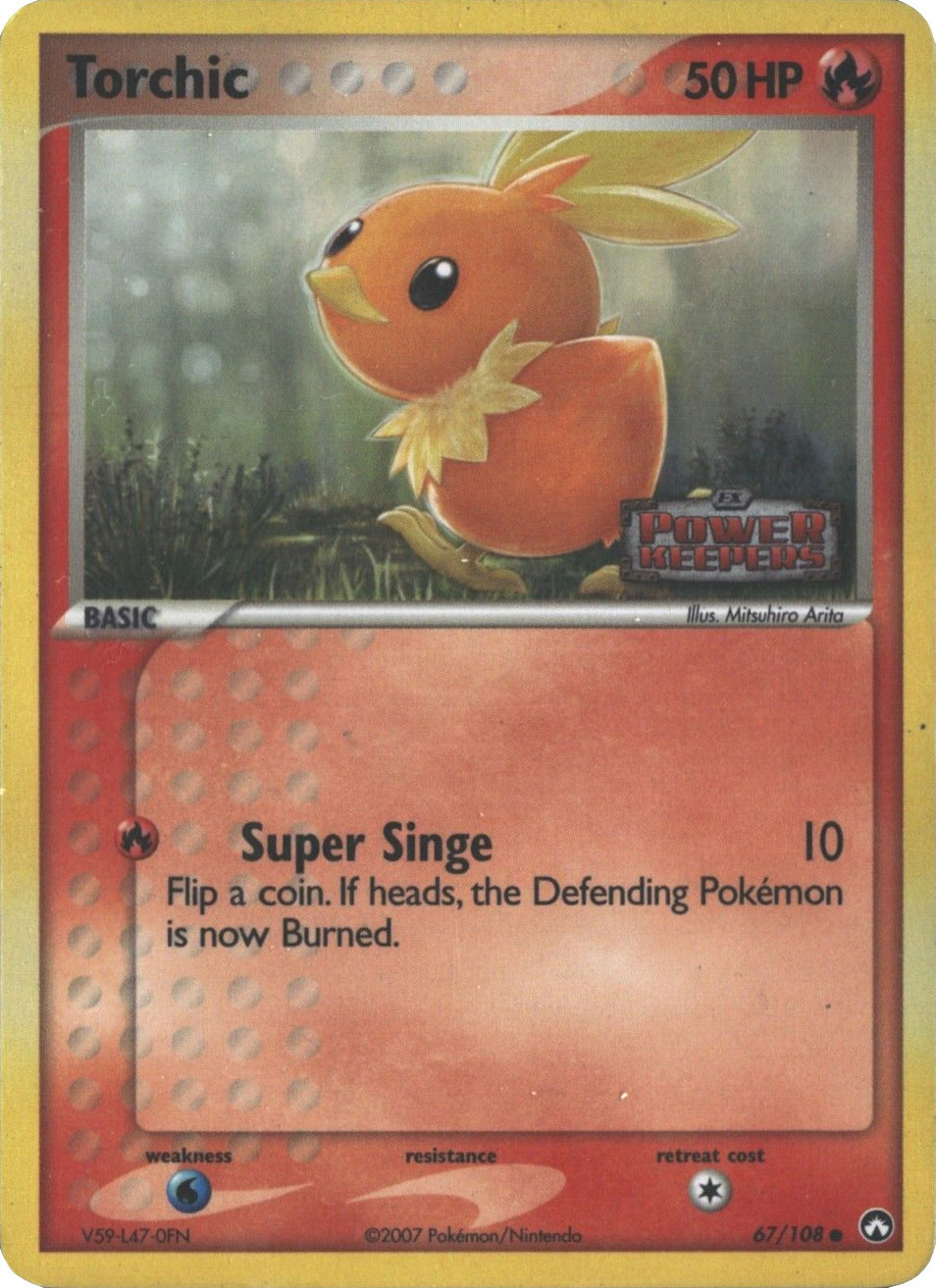 Torchic (67/108) (Stamped) [EX: Power Keepers] | Exor Games Dartmouth