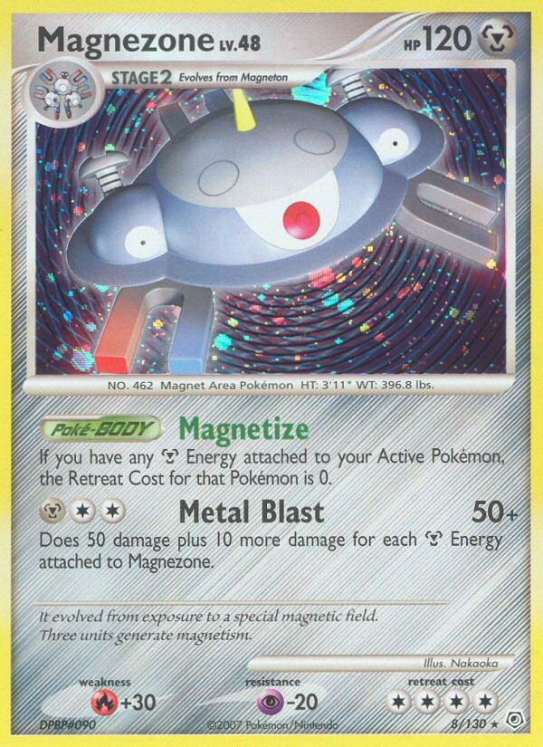 Magnezone (8/130) [Diamond & Pearl: Base Set] | Exor Games Dartmouth