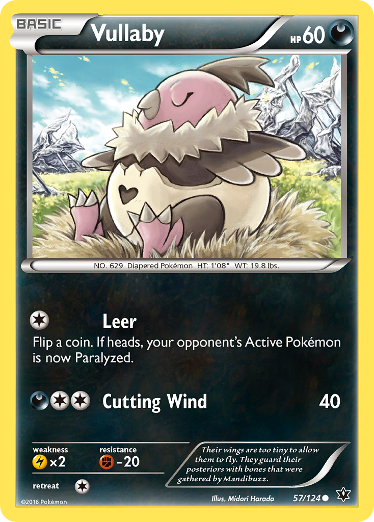 Vullaby (57/124) [XY: Fates Collide] | Exor Games Dartmouth