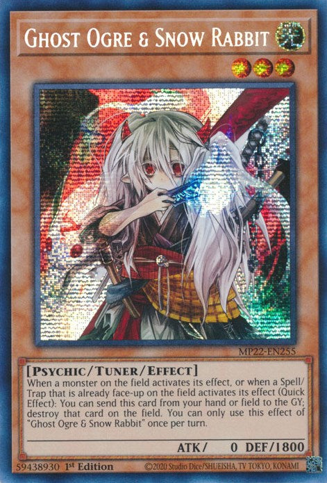 Ghost Ogre & Snow Rabbit [MP22-EN255] Prismatic Secret Rare | Exor Games Dartmouth