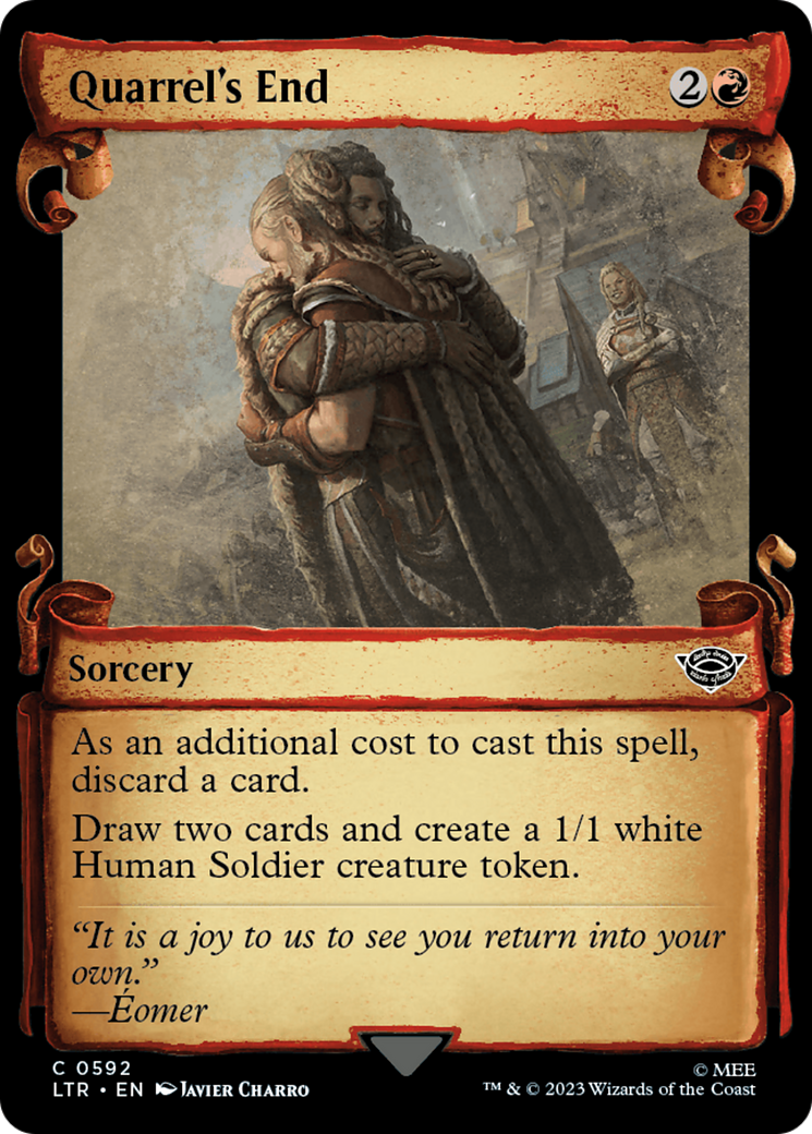 Quarrel's End [The Lord of the Rings: Tales of Middle-Earth Showcase Scrolls] | Exor Games Dartmouth