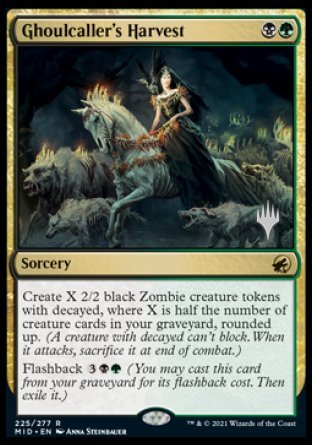 Ghoulcaller's Harvest (Promo Pack) [Innistrad: Midnight Hunt Promos] | Exor Games Dartmouth