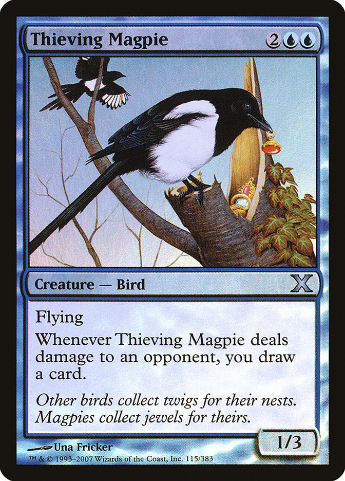 Thieving Magpie (Premium Foil) [Tenth Edition] | Exor Games Dartmouth