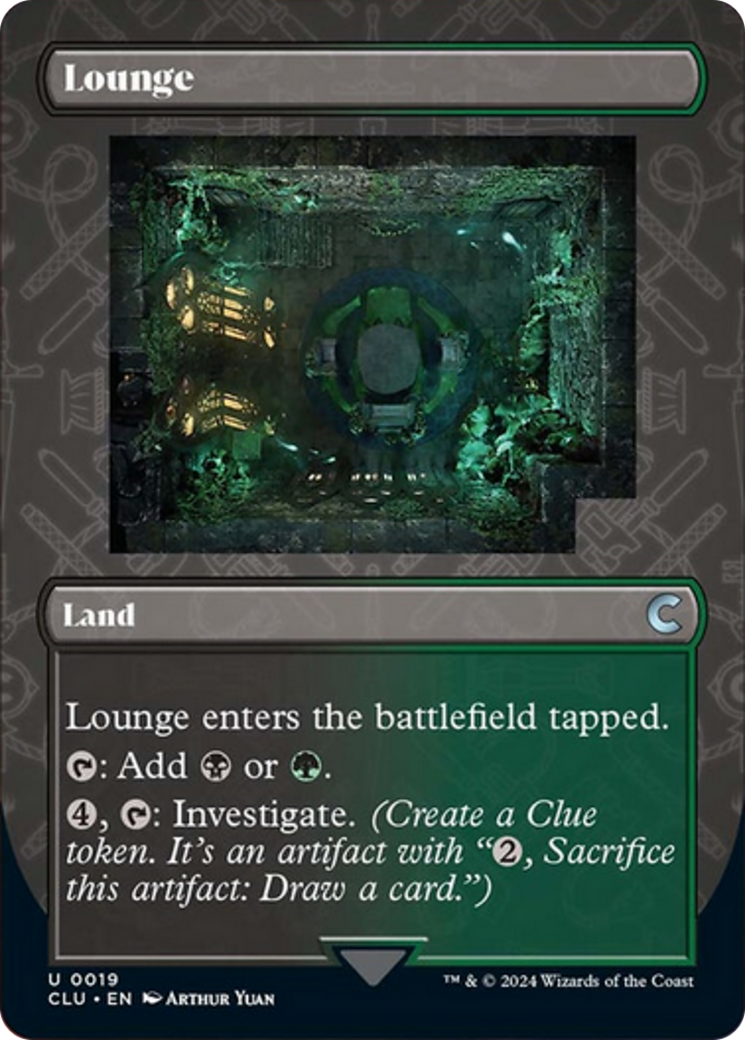 Lounge (Borderless) [Ravnica: Clue Edition] | Exor Games Dartmouth