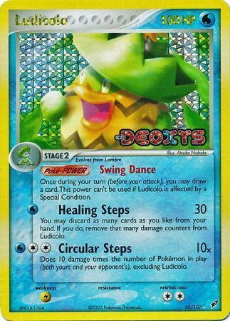 Ludicolo (10/107) (Stamped) [EX: Deoxys] | Exor Games Dartmouth