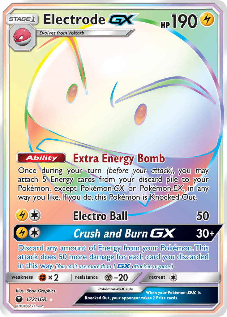 Electrode GX (172/168) [Sun & Moon: Celestial Storm] | Exor Games Dartmouth