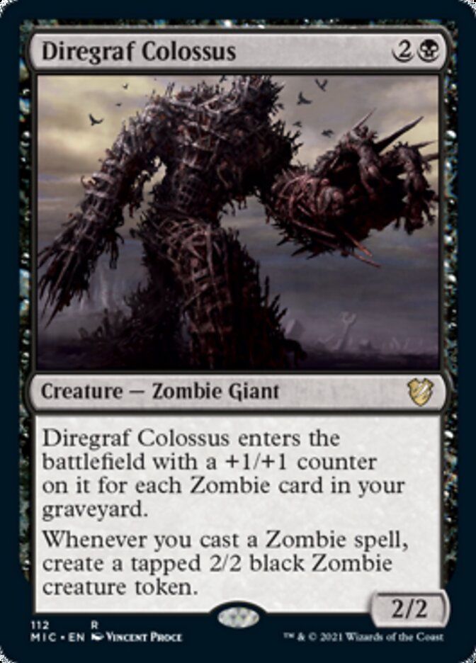 Diregraf Colossus [Innistrad: Midnight Hunt Commander] | Exor Games Dartmouth