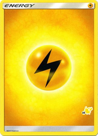 Lightning Energy (Pikachu Stamp #22) [Battle Academy 2020] | Exor Games Dartmouth