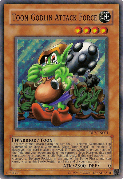 Toon Goblin Attack Force [DL7-EN001] Super Rare | Exor Games Dartmouth