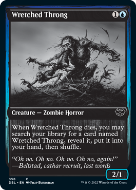 Wretched Throng [Innistrad: Double Feature] | Exor Games Dartmouth