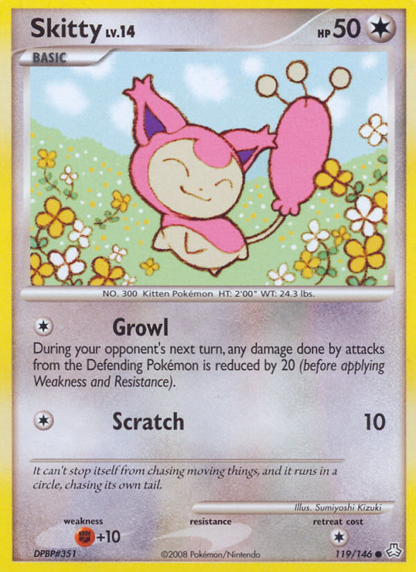 Skitty (119/146) [Diamond & Pearl: Legends Awakened] | Exor Games Dartmouth