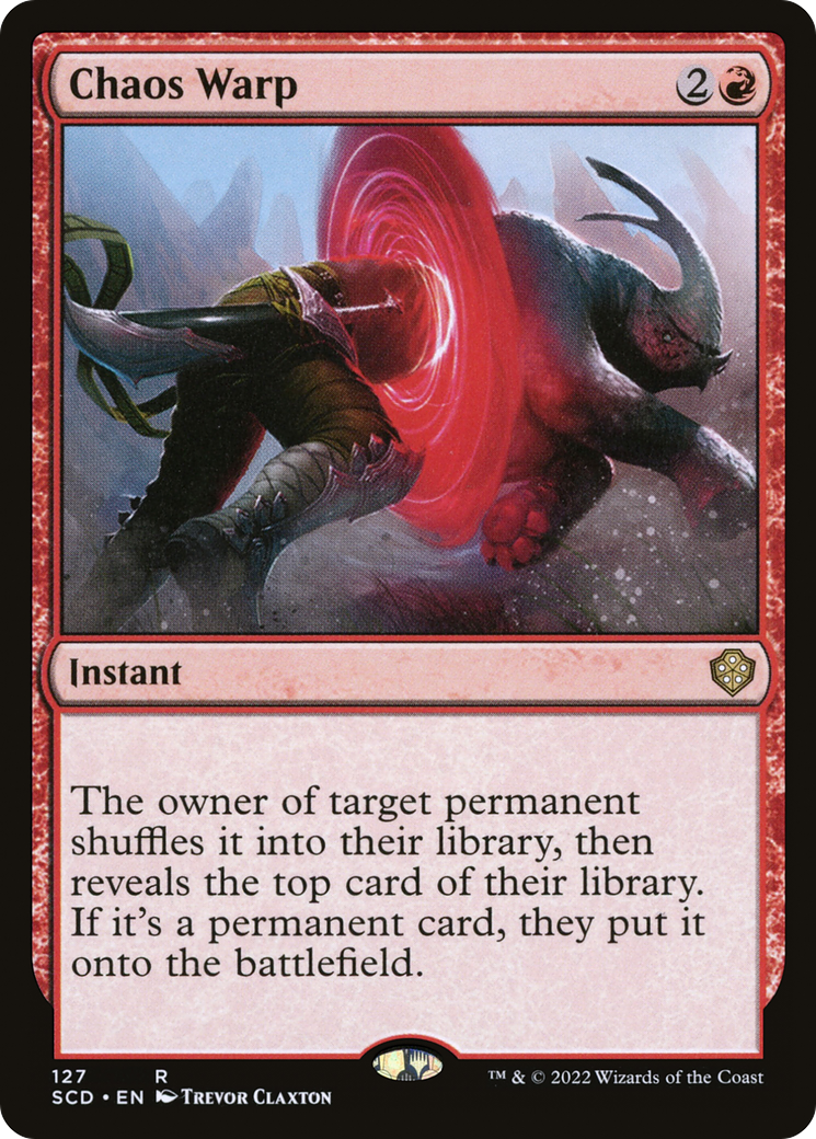Chaos Warp [Starter Commander Decks] | Exor Games Dartmouth