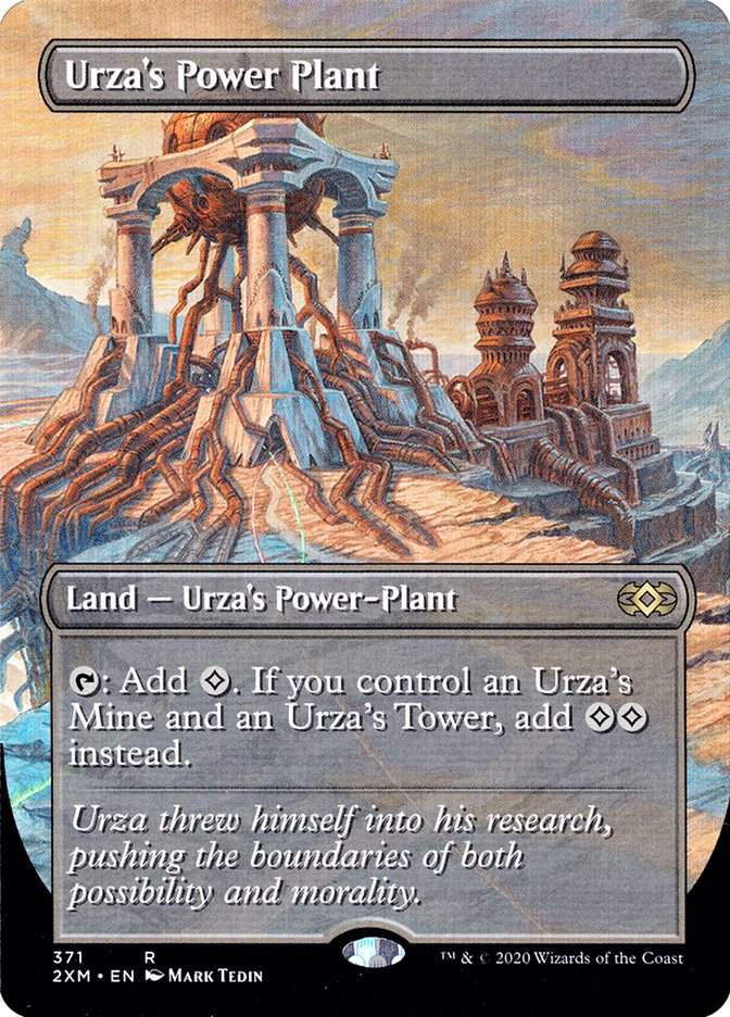 Urza's Power Plant (Borderless) [Double Masters] | Exor Games Dartmouth