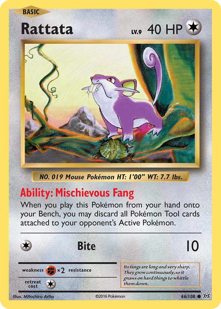 Rattata (66/108) [XY: Evolutions] | Exor Games Dartmouth