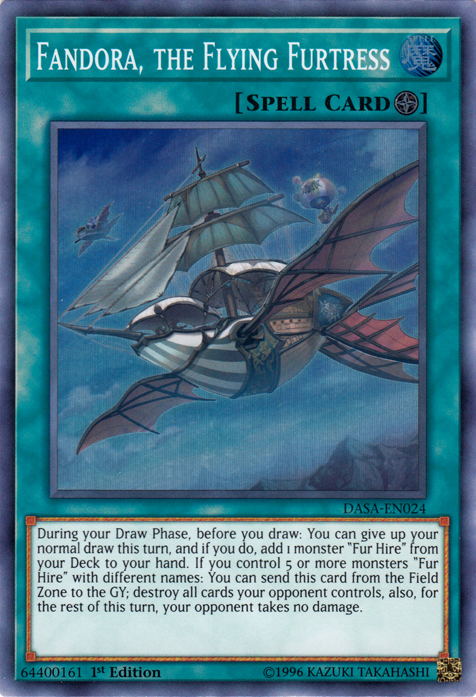 Fandora, the Flying Furtress [DASA-EN024] Super Rare | Exor Games Dartmouth