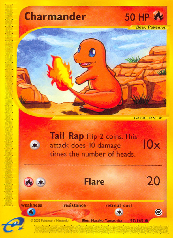 Charmander (97/165) [Expedition: Base Set] | Exor Games Dartmouth