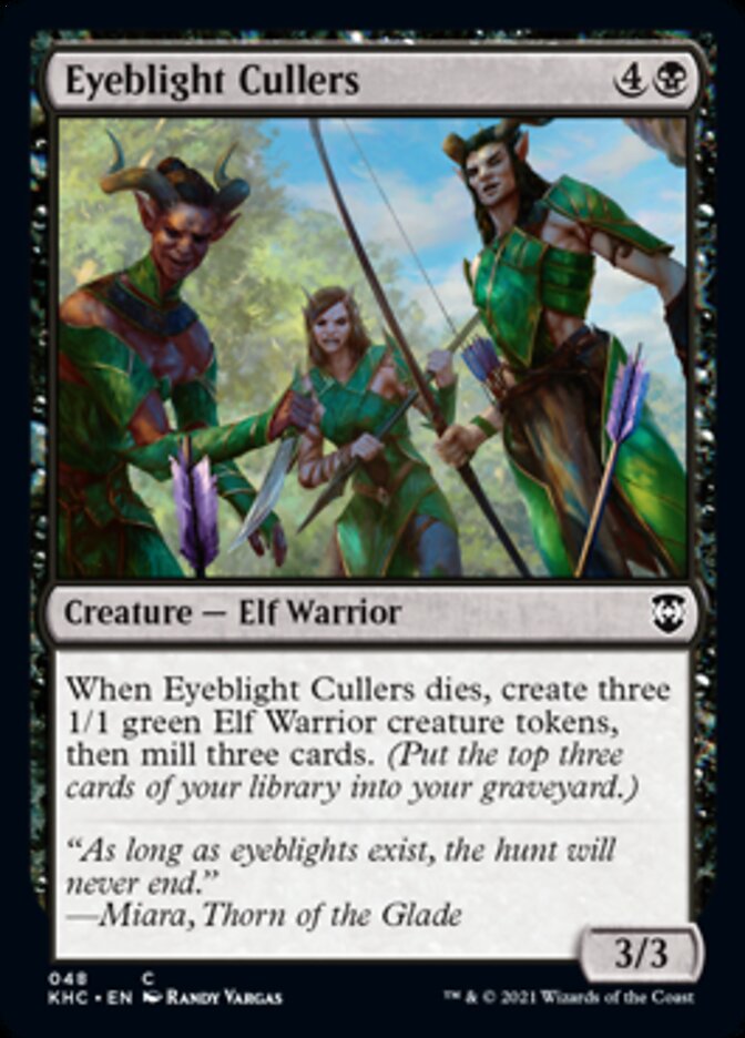 Eyeblight Cullers [Kaldheim Commander] | Exor Games Dartmouth