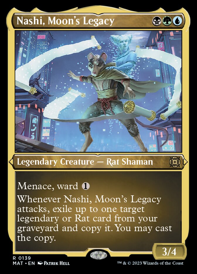 Nashi, Moon's Legacy (Foil Etched) [March of the Machine: The Aftermath] | Exor Games Dartmouth