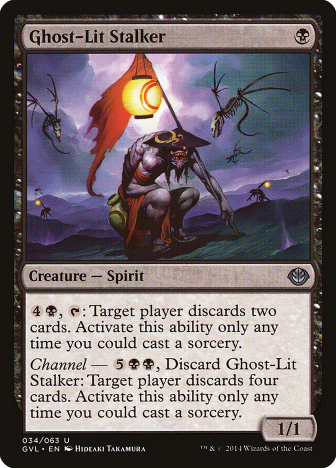 Ghost-Lit Stalker (Garruk vs. Liliana) [Duel Decks Anthology] | Exor Games Dartmouth